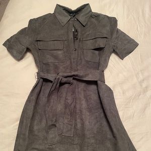 Banana republic suede dress